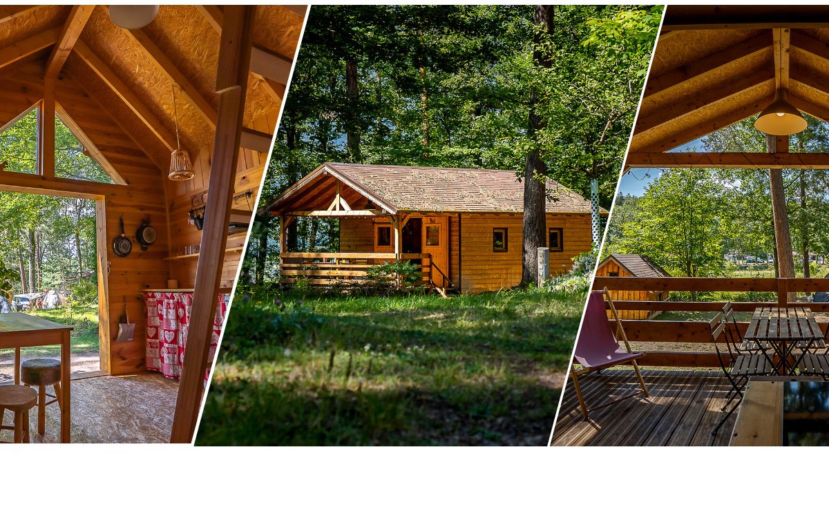 Les 4 hébergements Nature et Confort du camping d’Osenbach Mulhouse